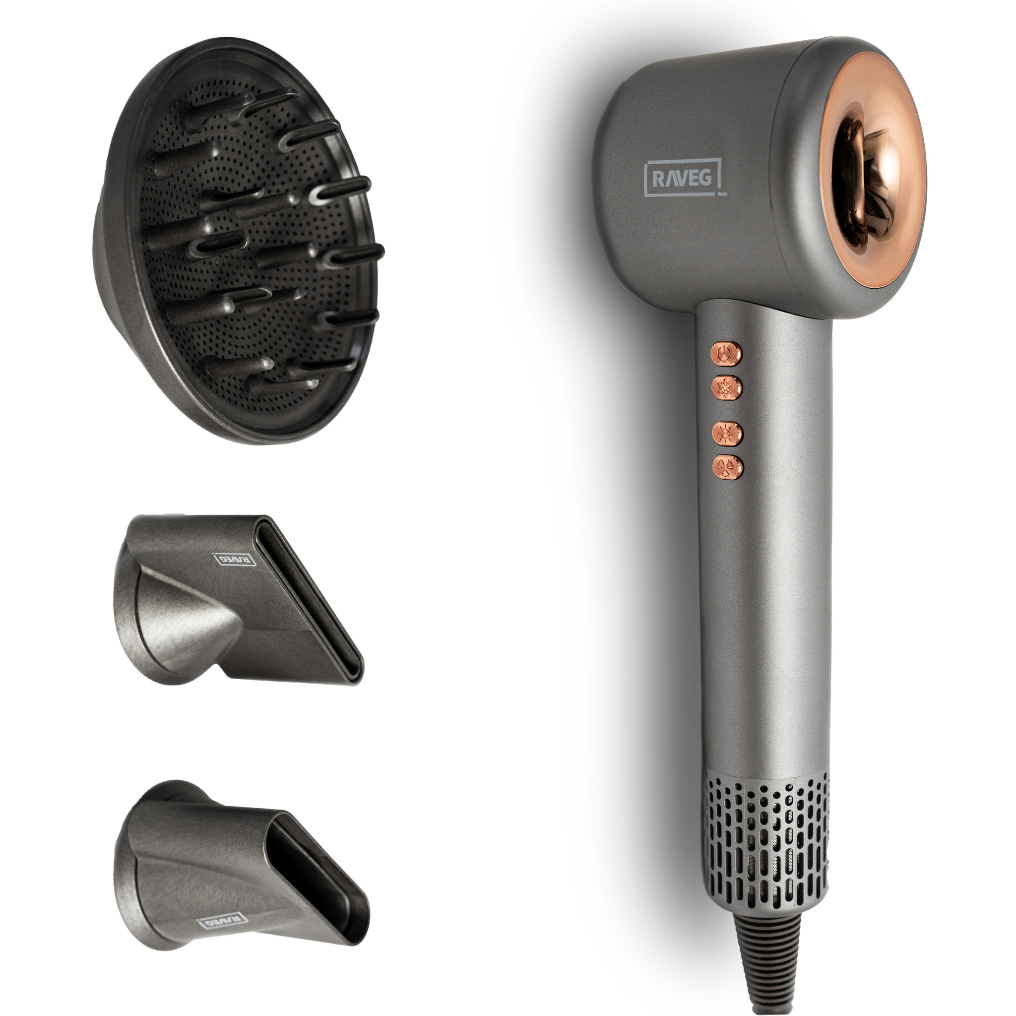 RAVEG Hyperpower ® Angor grey - Sèche-cheveux