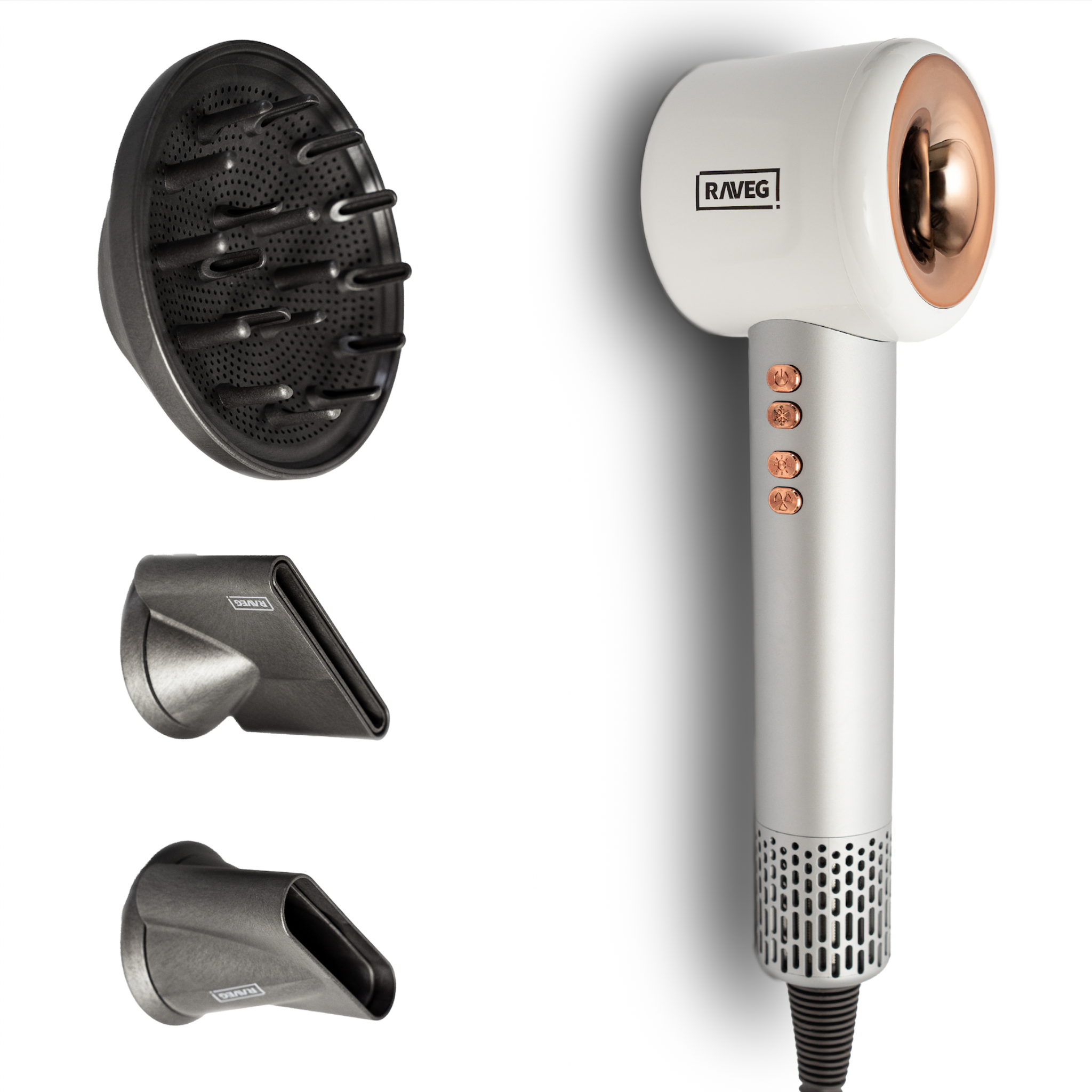 RAVEG Hyperpower ® White - Sèche-cheveux