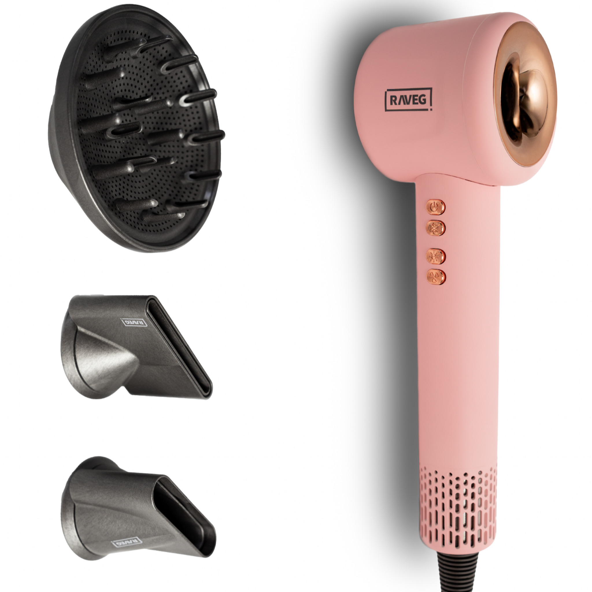 RAVEG Hyperpower ® Pink - Sèche-cheveux